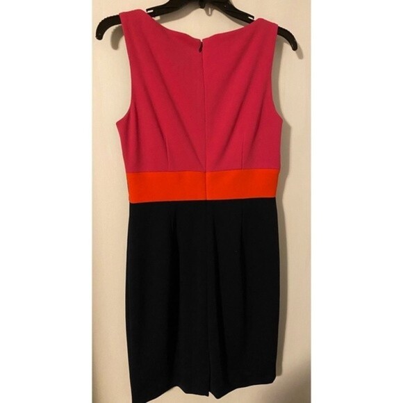 Vince Camuto Sleeveless Colorblock Shift Dress - Picture 1 of 4